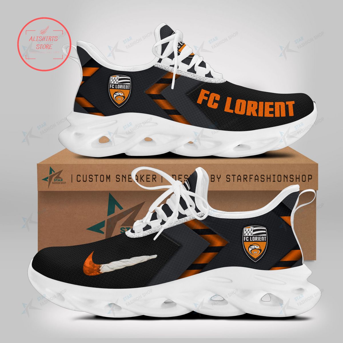 FC Lorient Black Max Soul Shoes FC Lorient Black Max Soul Shoes