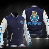 FC Porto Navy Blue Baseball Jacket