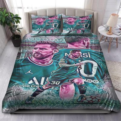 Paris Saint-Germain FC Lionel Messi 30 Bedding Set V7