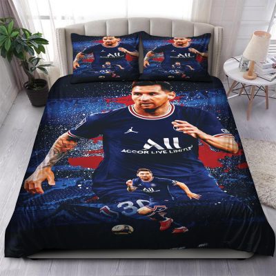 Paris Saint-Germain FC Lionel Messi 30 Bedding Set V4