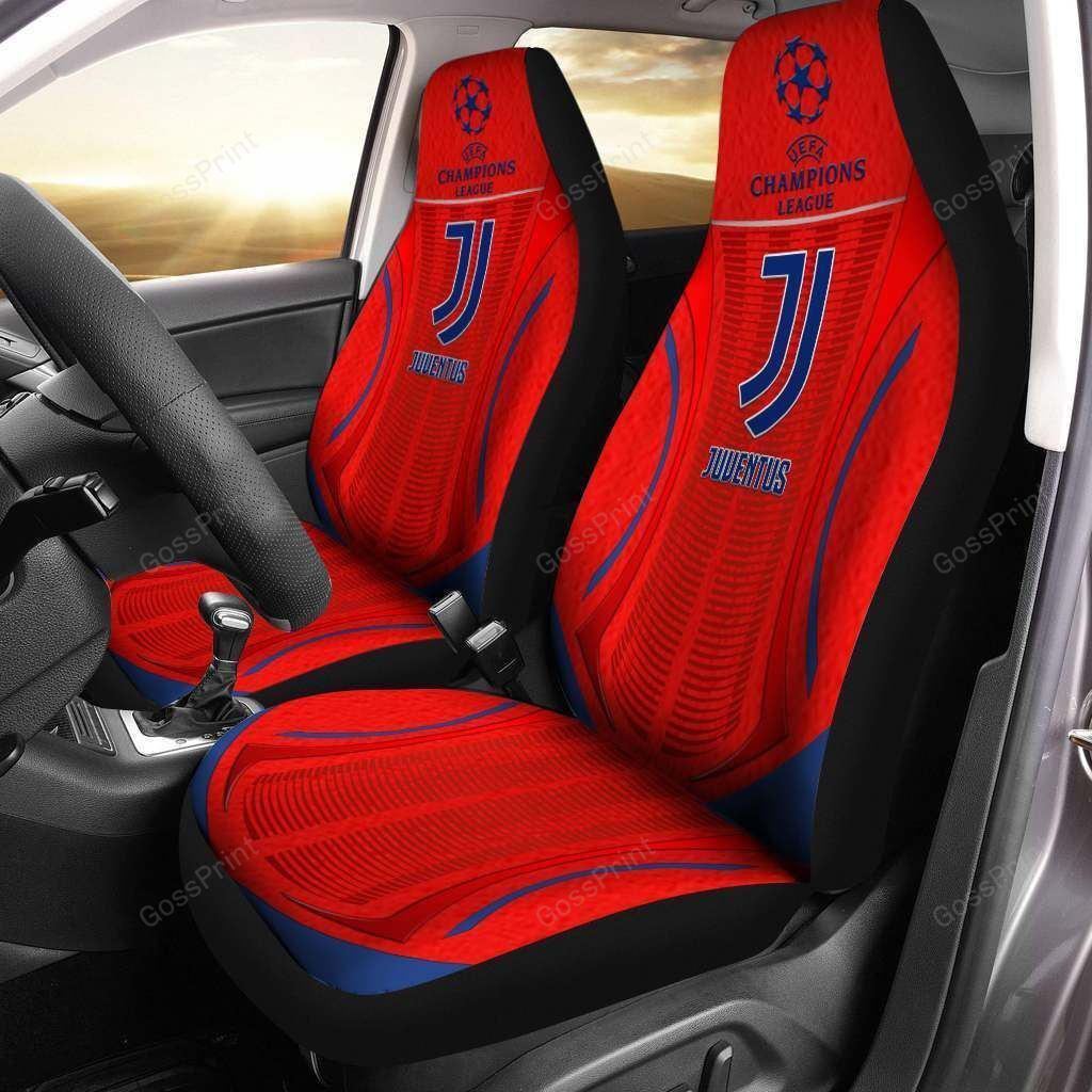 Juventus FC Champions Red Car Seat Covers Juventus FC Champions Red Car Seat Covers