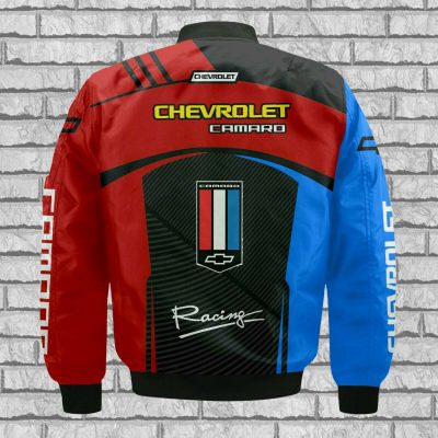 Chevrolet Camaro Punisher Skull Bomber Jacket
