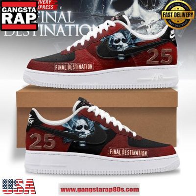 Final Destination 25th Anniversary Limited Edition Air Force 1 Sneakers Shoes