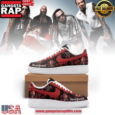 Five Finger Death Punch Warzone Air Force 1 Sneakers Shoes