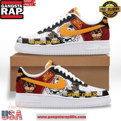 Five Nights at Freddy?s Limited Edition Air Force 1 Running Sneakers Shoes