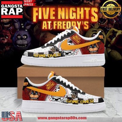 Five Nights at Freddy?s Limited Edition Air Force 1 Running Sneakers Shoes