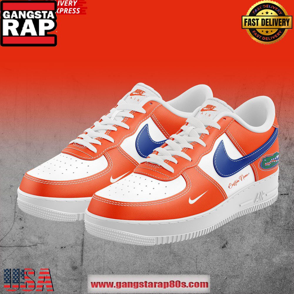 Florida Gators Baseball Limited Edition Custom Air Force 1 Sneakers Shoes Florida Gators Baseball Limited Edition Custom Air Force 1 Sneakers Shoes