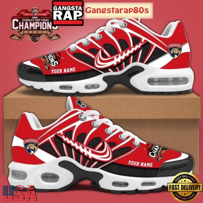 Florida Panthers 2025 Stanley Cup Champions Special Edition Custom Air Max Plus Shoes Running Sneakers