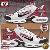 NCAA Custom Name Florida State Seminoles Football Mascot Symbol Air Max Plus Shoes Running Sneakers