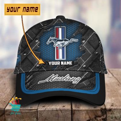 Ford Mustang Custom Name New Edition Classic Cap