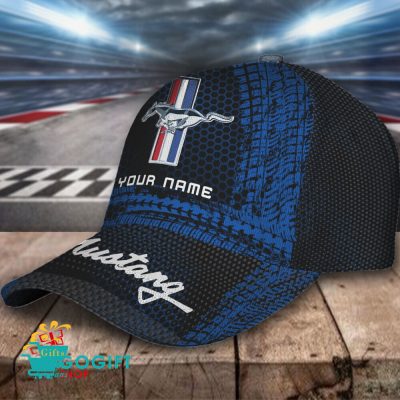 Ford Mustang Custom Name New Style Classic Cap