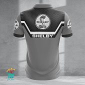 Ford Shelby Custom Name New Design Zipper Polo Shirt Back.jpeg - demo10