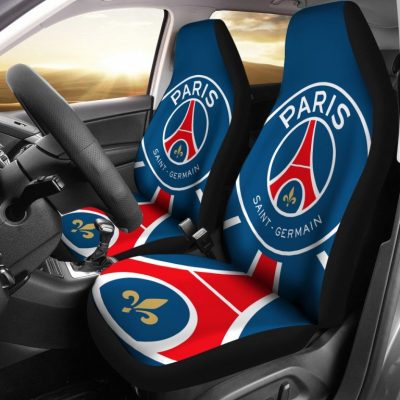 Paris Saint-Germain FC Blue Red Car Seat Covers