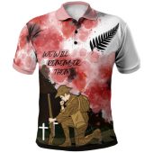New Zealand Anzac Polo Shirt - We Will Remember Them Ver02