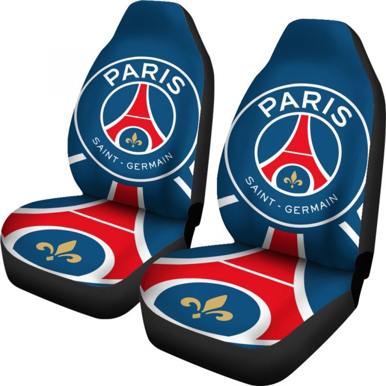 Paris Saint-Germain FC Blue Red Car Seat Covers Paris Saint-Germain FC Blue Red Car Seat Covers
