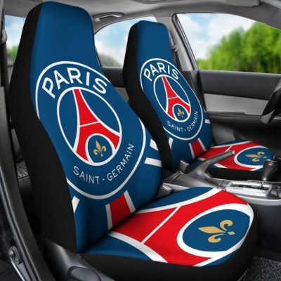 Paris Saint-Germain FC Blue Red Car Seat Covers