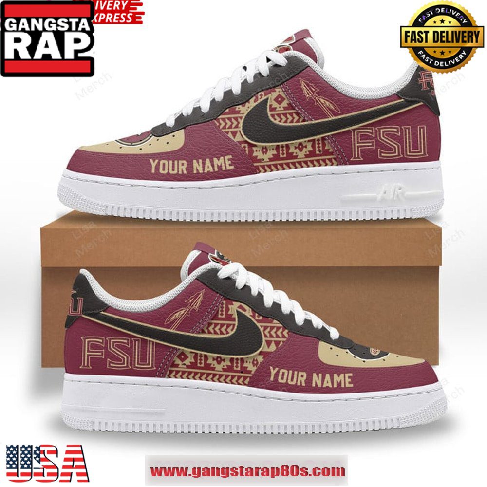 FSU Seminoles Customize Air Force 1 Sneakers Shoes FSU Seminoles Customize Air Force 1 Sneakers Shoes