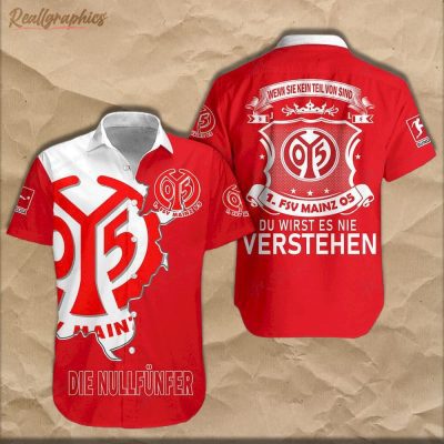 1. FSV Mainz 05 Red Hawaiian Shirt