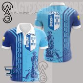 FC Vizela Blue Polo Shirt