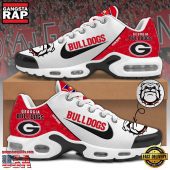 NCAA Custom Name Georgia Bulldogs Football Mascot Symbol Air Max Plus Shoes Running Sneakers
