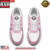 Georgia Bulldogs Tackle Breast Cancer Air Force 1 Running Sneakers Shoes4241.jpg - demo10