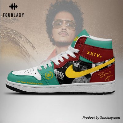 Bruno Mars V2 - J1 Shoes Tourlaxy