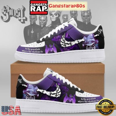 Ghost In The Peacefield Where The Shadows Lie Special Edition Air Force 1 Shoes Running Sneakers