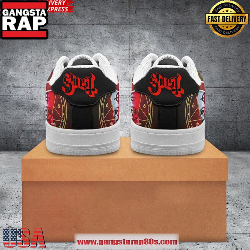 Ghost x Nike Limited Edition Air Force 1 Sneakers Shoes Ghost x Nike Limited Edition Air Force 1 Sneakers Shoes