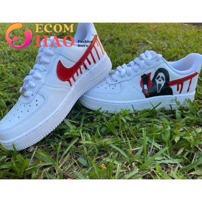 Ghostface Halloween Air Force 1