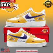 Golden Los Angeles Lakers Custom Air Force 1 Sneakers Shoes5514.jpg - demo10