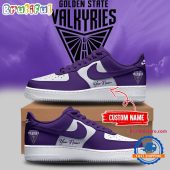 Golden State Valkyries WNBA 2024 Air Force 1 Shoes Sneaker