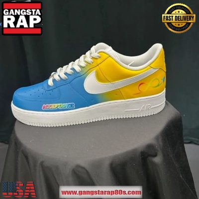 Golden State Warriors x To The Max Autism Acceptance 2025 Limited Edition Air Force 1 Running Sneakers Shoes