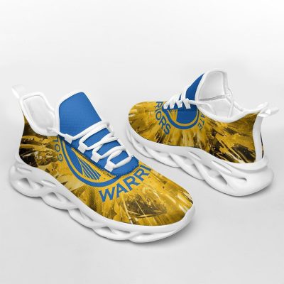 NBA Golden State Warriors Gold Max Soul Shoes NBA Golden State Warriors Gold Max Soul Shoes