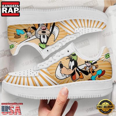 Goofy Dog Air Force 1 Shoes Sneakers