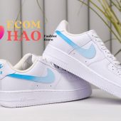 Gradient Air Force 1 Custom I Like Your Dress, It Is Amazing - demo10