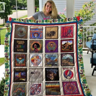 Grateful Dead Style 06 Quilt Blanket
