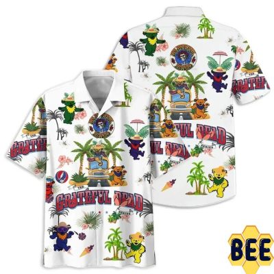 Grateful Dead Bears Aloha Trending Hawaiian Shirt