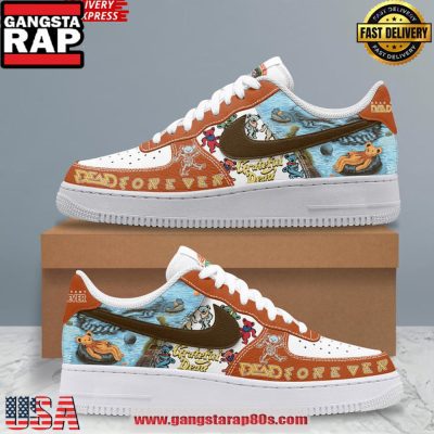 Grateful Dead Forever Limited Edition Air Force 1 Running Sneakers Shoes