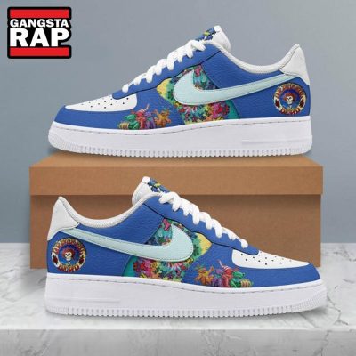 Grateful Dead Music Air Force 1 Sneaker Shoes