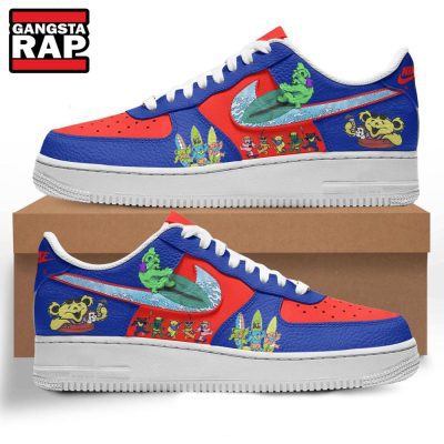 Grateful Dead Music Fans Lover Air Force 1 Sneaker Shoes