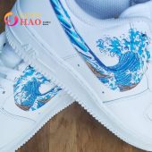 Great Wave' Air Force 1 Custom I Love How Vibrant Colors Are In The Picture. - demo10