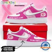 Green Bay Packers Breast Cancer Awareness October Air Force 1 Shoes Sneaker