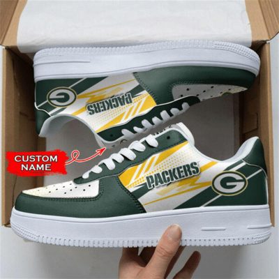NFL Custom Name Green Bay Packers Super Bowl Air Force 1 Shoes Sneakers