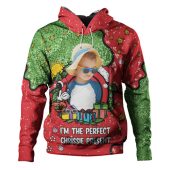 Australia Christmas Custom Hoodie - I'm the Perfect Present Blue Hoodie