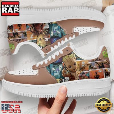 Groot Air Force 1 Shoes Sneakers