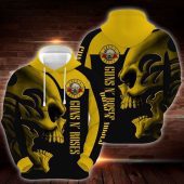 Guns N' Roses Logo Skull Pullover Hoodie