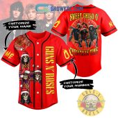 Guns N Roses Custom Name Number Sweet Child O Christmas Time Baseball Jersey 2213.jpg - demo10