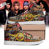 Guns N' Roses Knockin? On Heaven?s Door Air Jordan 1 High Sneakers