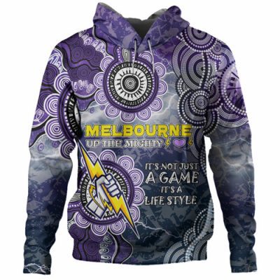 Melbourne Storm Custom Hoodie - Up The Mighty Hoodie