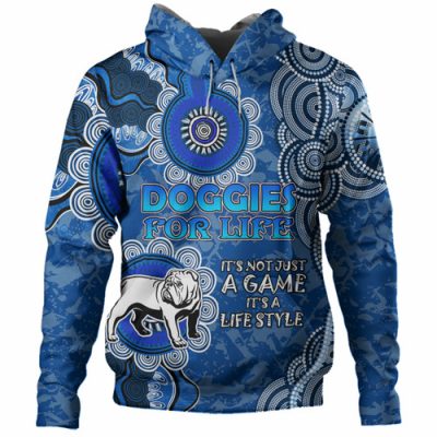 Canterbury-Bankstown Bulldogs Custom Hoodie - I'm Witth the Doggies this year Hoodie